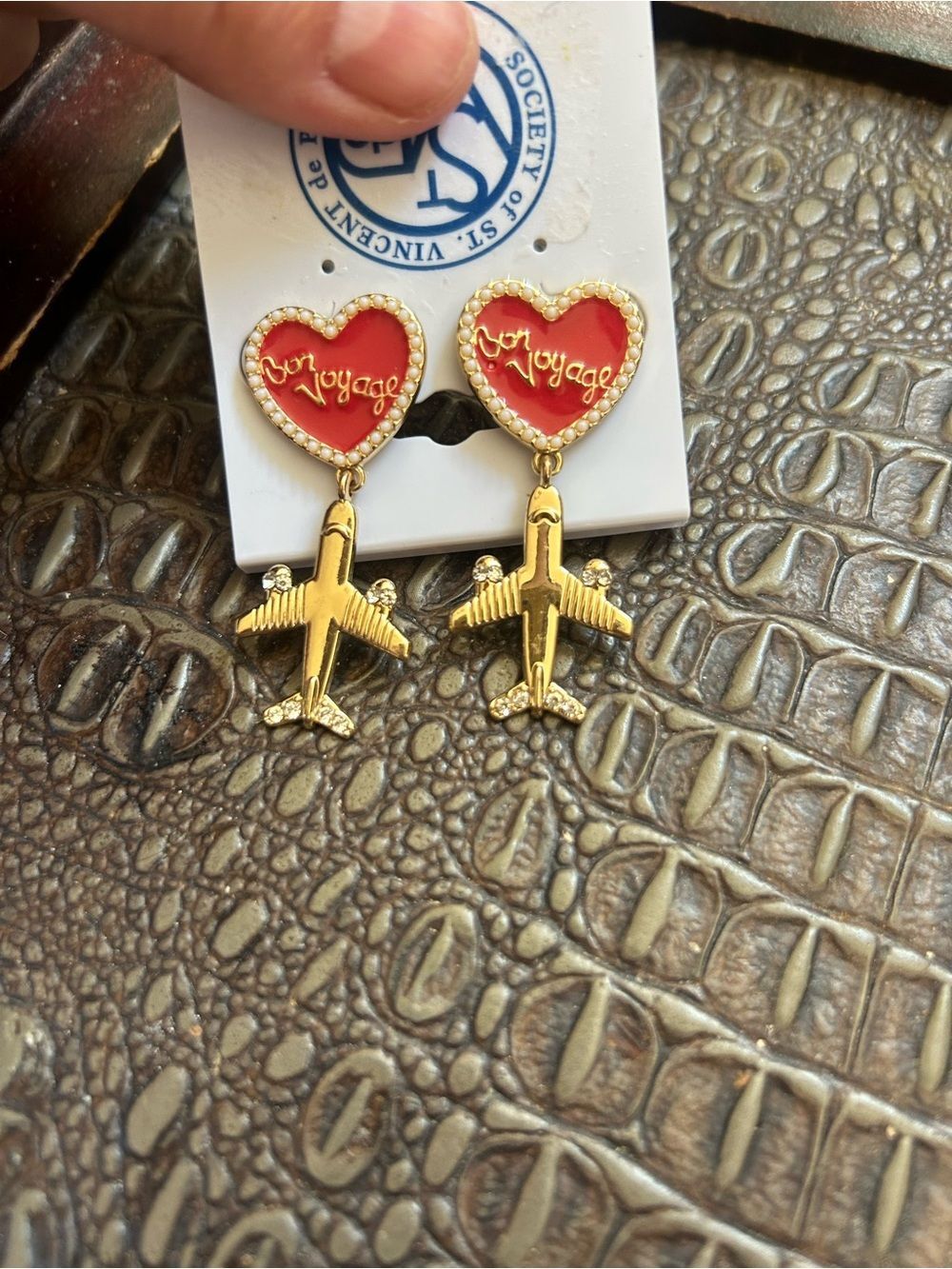 Sugarfix by BaubleBar Bon Voyage Airplane Dangle Earrings